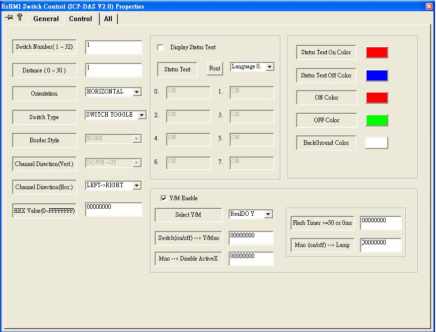 Y/M Enable 打勾,Select Y/M 選擇