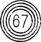 Stempel nr. S16 Type: Motiv Brukstid 21.-25.02.