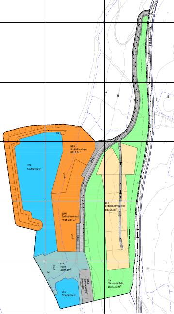 Plan- og bygningsloven 12-14. 1 2 3 4 Fig. 1 Reguleringsplan vedtatt 2010.