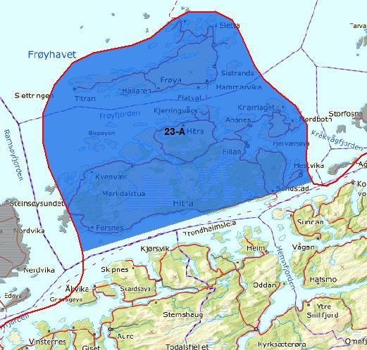 MILJØDIREKTORATETS FORSLAG TIL NYE EKSKLUSJONER BASERT PÅ DEN TEMATISKE ANALYSEN AV MILJØVERDIER Forslag 23-A Miljødirektoratets begrunnelse for eksklusjonsforslaget: FUGL: Strandflate med