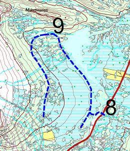 09. Vidmyr-Lislevatn Lengde: 5 km Utviding av Vidmyr-løypa nordover mot Lislevatn.