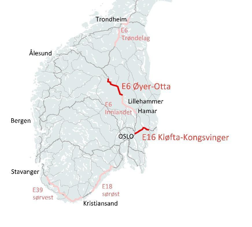 2 Bakgrunn og mål for planarbeidet Nye Veier AS er forslagsstiller for planforslaget og utførende rådgiver/planforetak har vært Sweco Norge AS.