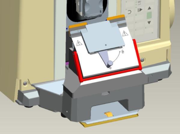 2. INSTALLASJON 2. Sett brettet for rester under mikrotomen (Figur 2B). Avfallsbrett Deksel Figur 2B Monter avfallsbrettet og festeskinnen for avfallspose (Figur 2C og 2D) 1.