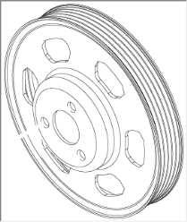 Replacement Parts Part name Part number Number of Pieces Referernce Bolt set 17512-61800-RX0 1 bag (3pcs) Water pump pulley 17511-51K10 1 piece Water pump 17400-69L11 1 piece Water pump belt