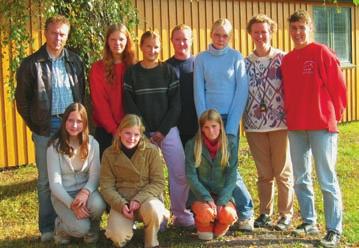 Deltakerne på dommerkurset, bak fra venstre: Ole Bjørn Fredriksen (Askim), Silja Brastad (Tønsberg), Lene Kapstad