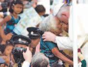 Rizal-Parks. reuters Papst Franziskus auf Sri Lanka und auf den Philippinen Das Herz wandeln Jubelnd begrüßten 300.