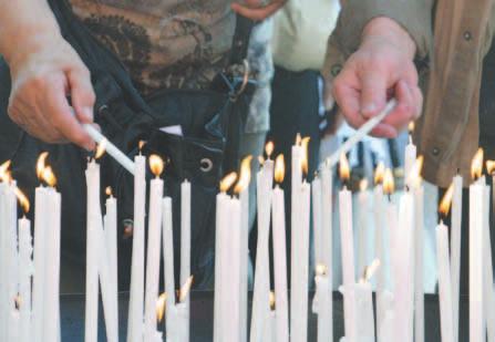 8 Thema 22. Jänner 2015 Vorarlberger KirchenBlatt zur Sache Zeichen setzen beim Friedensgebet Am 22.
