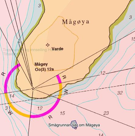 Kystverket Nordlan arbeider også med planer om utdypningen av terskelen vest for Mågøya (tiltakspakke 3).