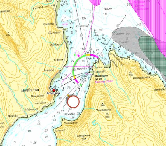 Lenvik kommune (1931) Kystverket spilte inn et deponiområde utenfor Botnhamn fiskerihavn i 2015.