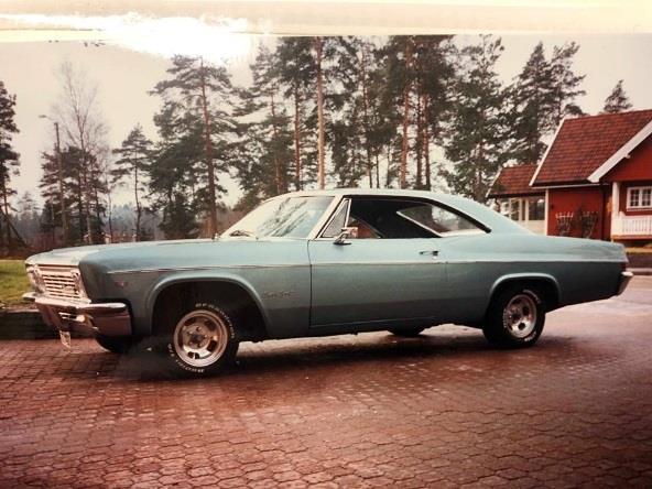 Bilen han angret på å ha solgt var den gamle 1957  Bilen