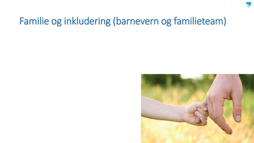 Familie og inkludering (barnevern og familieteam)