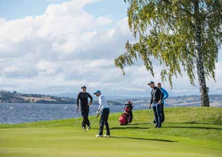 Nettverk Sponsorgolf Golfturnering med A-laget, ansatte, kunder og gode