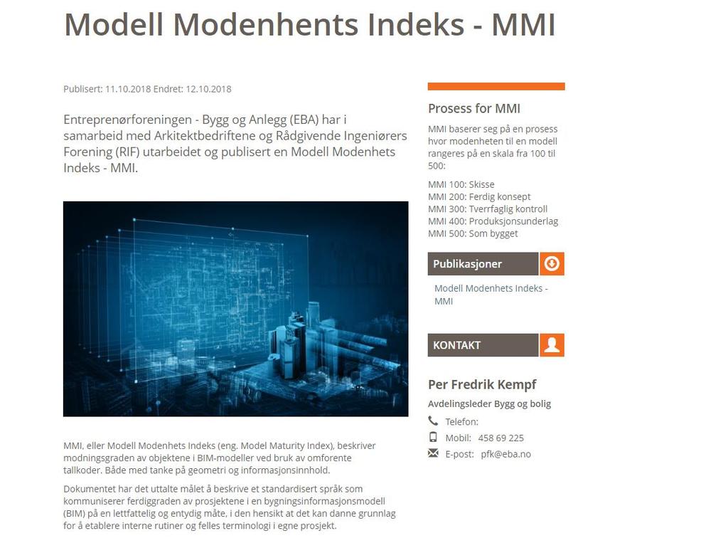 MMI Model Modenhets Index 2019-02-12