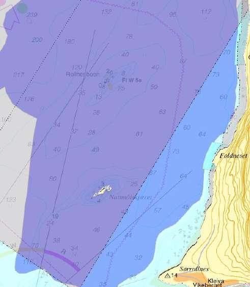 Kommune Nummer Navn Ibestad 1917 VA14 Foldneset Gjeldende planstatus Kart Forslag til ny arealbruk Arealstørrelse Forslagsstiller Områdebeskrivelse: Sjøområde vest for Rolla, rett nord om