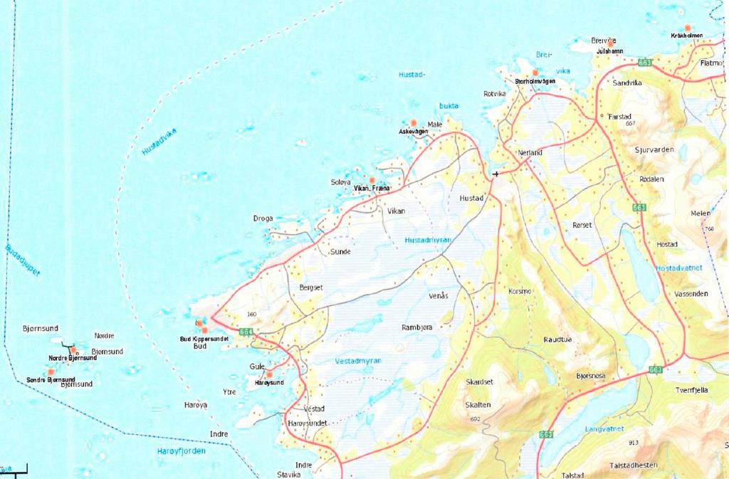 Rapport: Vurdering av statlige fiskerihavner i Fræna Kystverket er inne