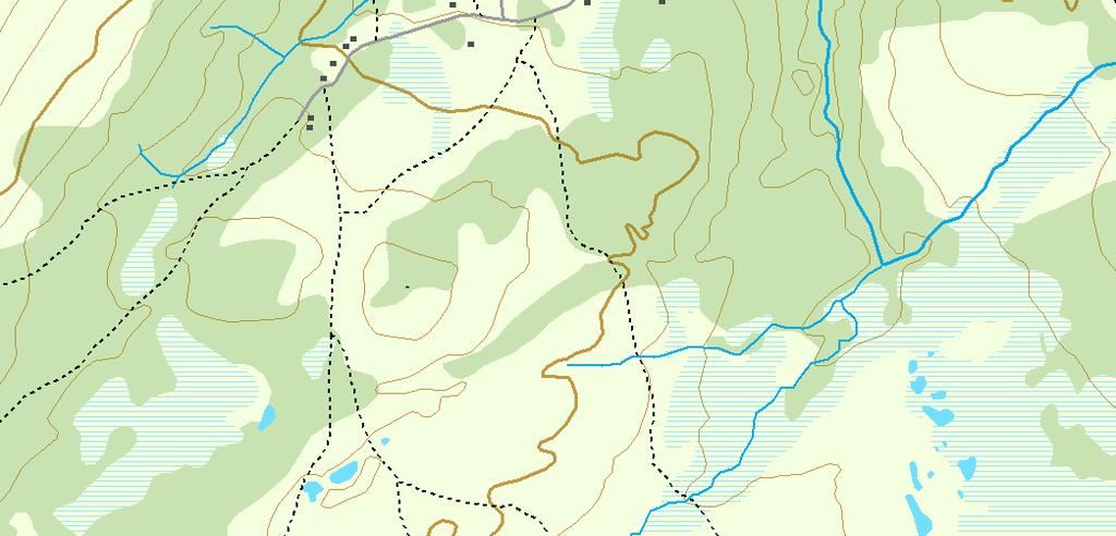 Rokkåa øvre (Stor-Elvdal, Hedmark). rddalen 919 Volltjørnene Areal 2.