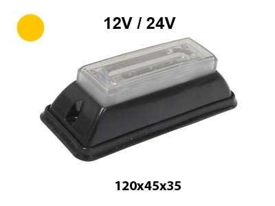 EMC Godkjent IP67 Varenr: 1603-300516 Benyttes for 1-30V. 6 x 1W LED, klart glass- 5 forskjellige blinkemønster. Kan synkroniseres mot ander lamper.