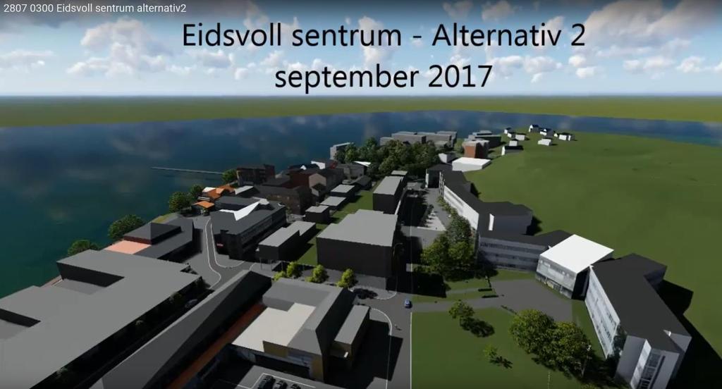 På grunn av orienteringen nord/sør vil byggene primært kaste skygge mest mot øst. Illustrasjonene understreker også viktigheten av å ha variasjon i høydene og nedtrapping mot elva.