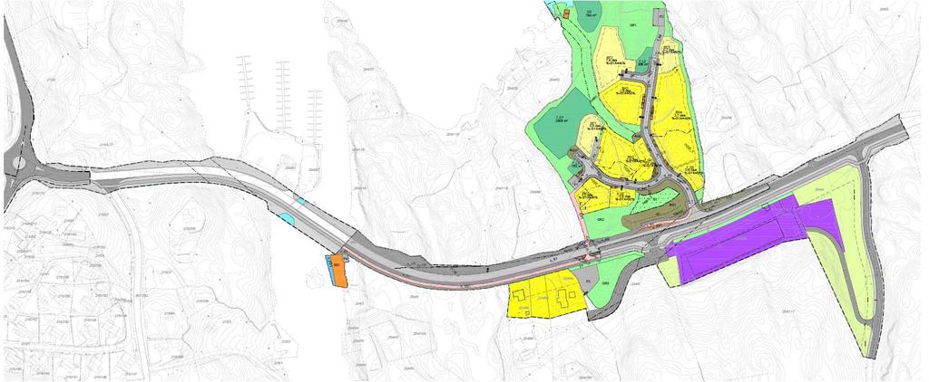 Gjeldende plansituasjon før endring: Gjeldende reguleringsplaner