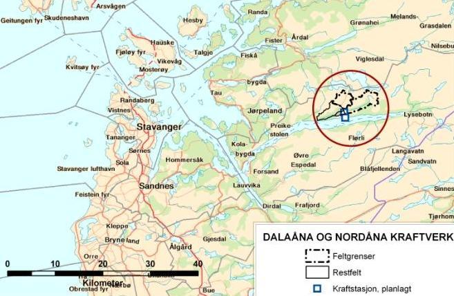 Konsekvensutredning for Nordåna og Dalaåna kraftverk Samlerapport s 6/67 2 UTBYGGINGSPLANENE 2.