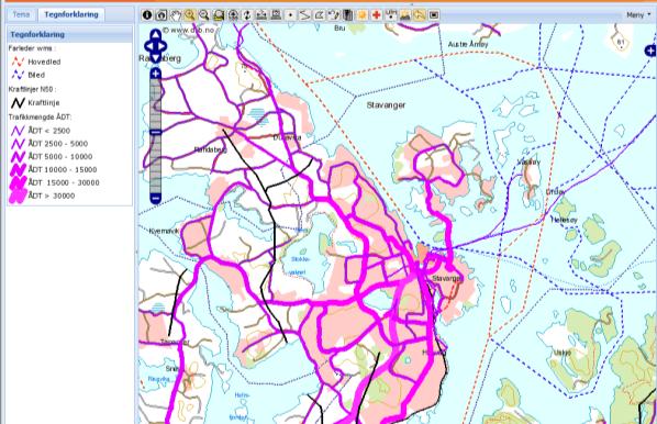 GIS Analyse Buffer, avstand,