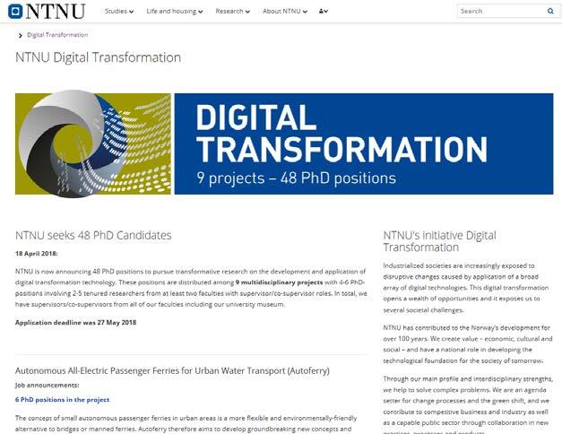 Digital transformasjons strateg/chief Digital Officer Institutt for Bygg og