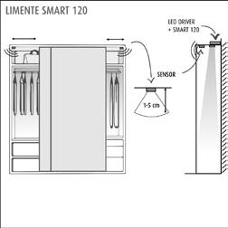 Det kan kobles til inntil 4 stk sensorer. Sett består av : 1 stk sensor + 1 stk smartboks, inkl. 4 innganger LIMENTE Sensor Smart 120 NYHET!