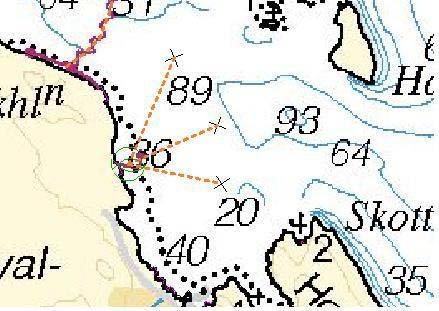08/08 460 Kart (Charts): 24, 25 536. * Sogn og Fjordane. Sognesjøen. Indre Steinsund. Nessefjorden. Grunner. (Dephs).
