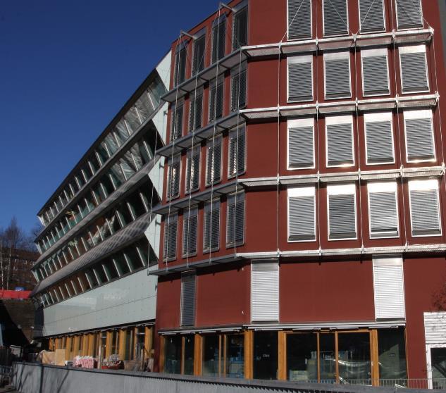 Pilotprosjekter som utviklet oss Bellona Huset i Oslo ferdigstillt 2010 Passivhus energimerke A Futurebuilt prosjekt.