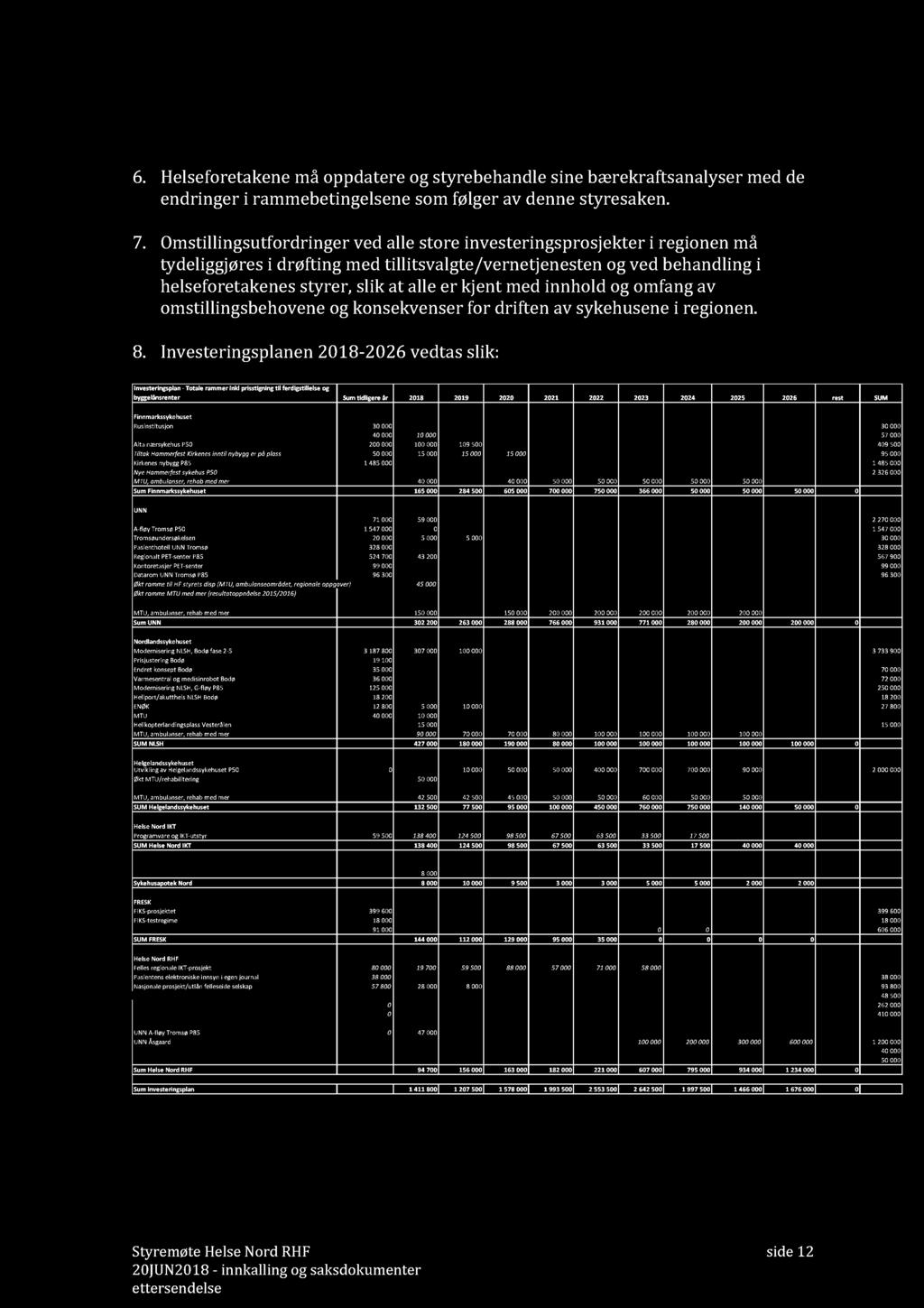 Omstillingsutfordringer ved alle store investeringsprosjekter i regionen må tydeliggjøres i drøfting med tillitsval