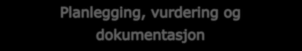 Dette i henhold til plan over vurderingsarbeidet. Barnegruppens og det enkelte barns trivsel og utvikling observeres og vurderes kontinuerlig.