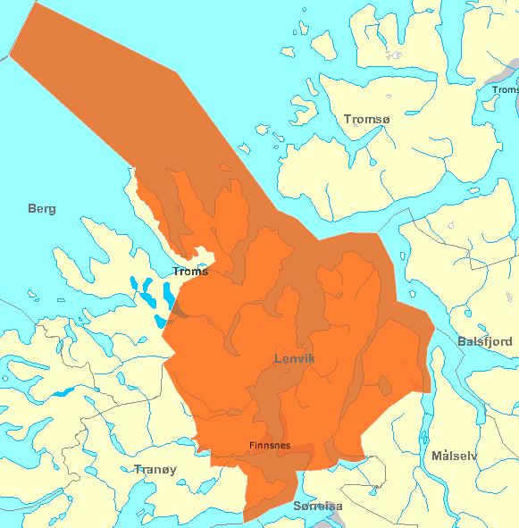 F. KART OVER LENVIK KOMMUNE Figur