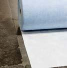 Pustende (1,2 l / m² /24t) Spesielt utviklet for nylig lagt gulv For naturstein og støpt gulv Pustende 1m x 50m # 900044 1m x 25m # 900046 PrimaCover Evapo Diffusjonåpen dekkfilt for