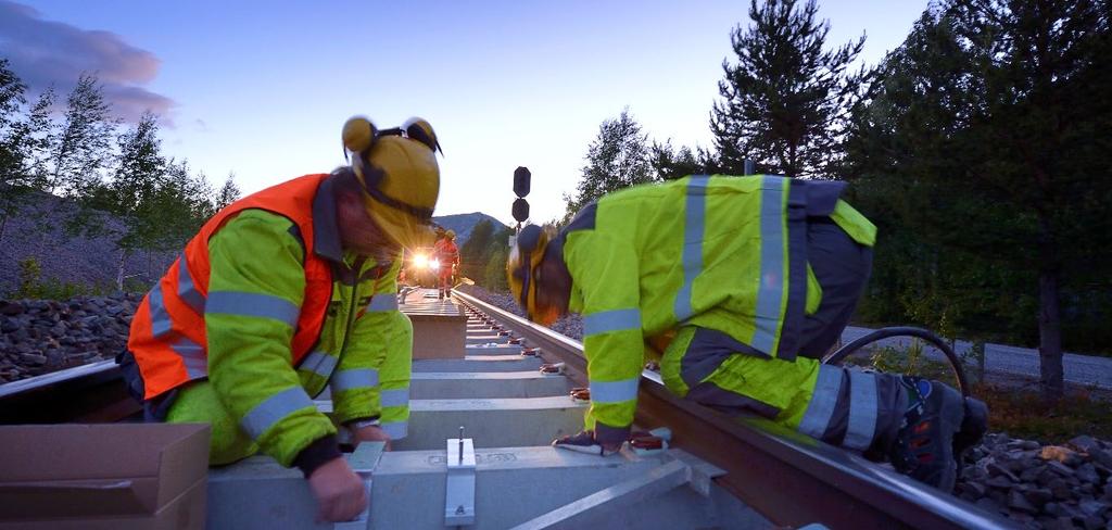Fokusområder innen sikkerhet og kvalitet SIKKERHET Vi leverer Europas sikreste jernbane Vi arbeider systematisk