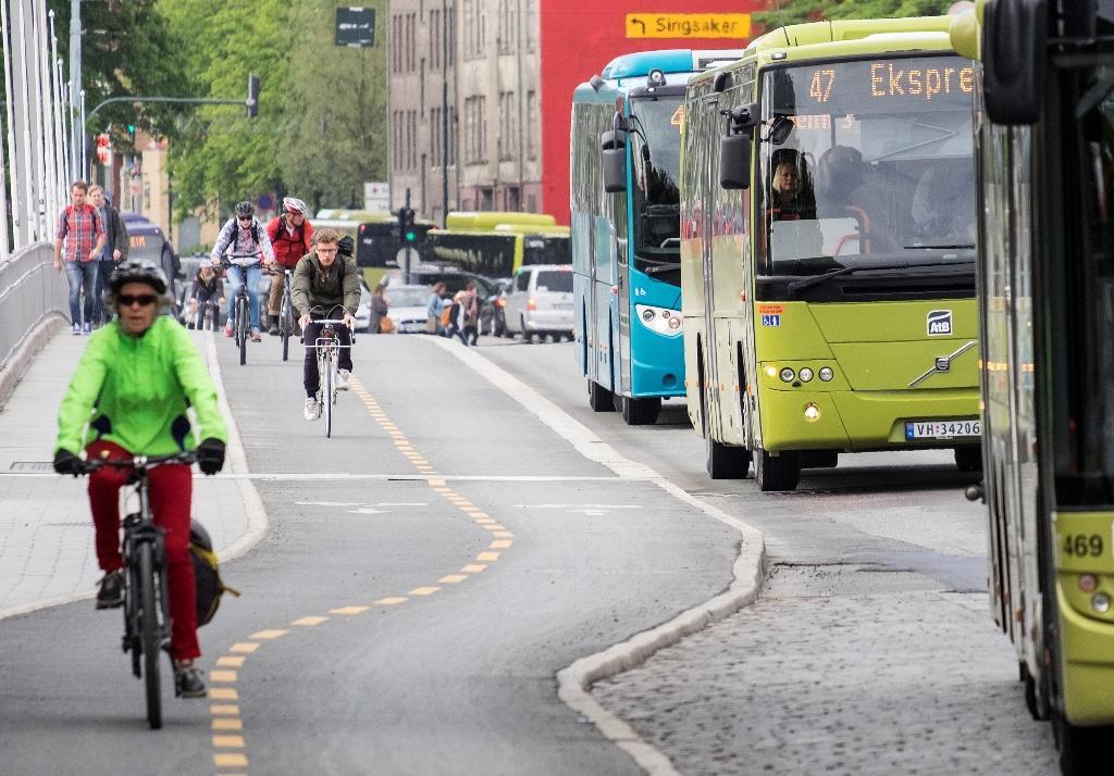 Bedre å sykle ca 890 mill.