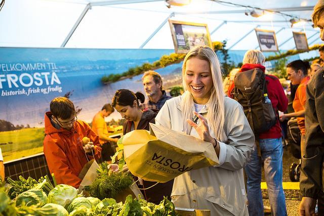 Eksempel på samarbeid mat og reiseliv Frosta er en av de 12 regionene som har skapt dette mangfoldet Står samlet under