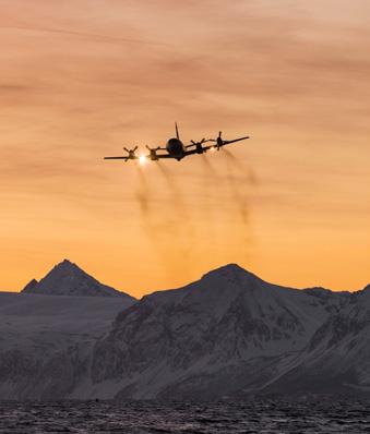 05 Med opprettingen av Finnmark landforsvar øker den landmilitære tilstedeværelsen i Finnmark. Tilgjengeligheten på maritime patruljefly er lav.