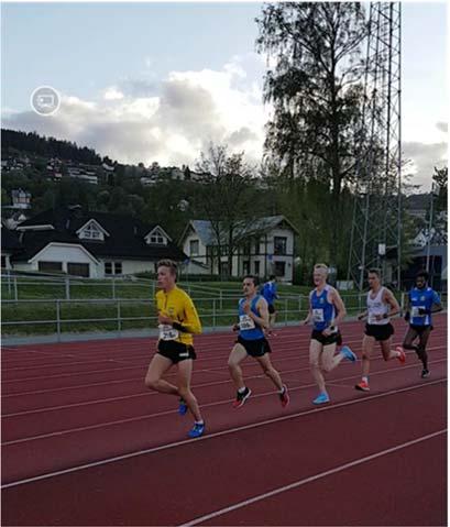 KM 10 000m (17.05) På 17.mai ble det tradisjonen tro arrangert kretsmesterskap på 10 000m på Øya stadion i Trondheim. Dette løpet har av kondis tidligere blitt omtalt som Norges raskeste 17.mai tog.