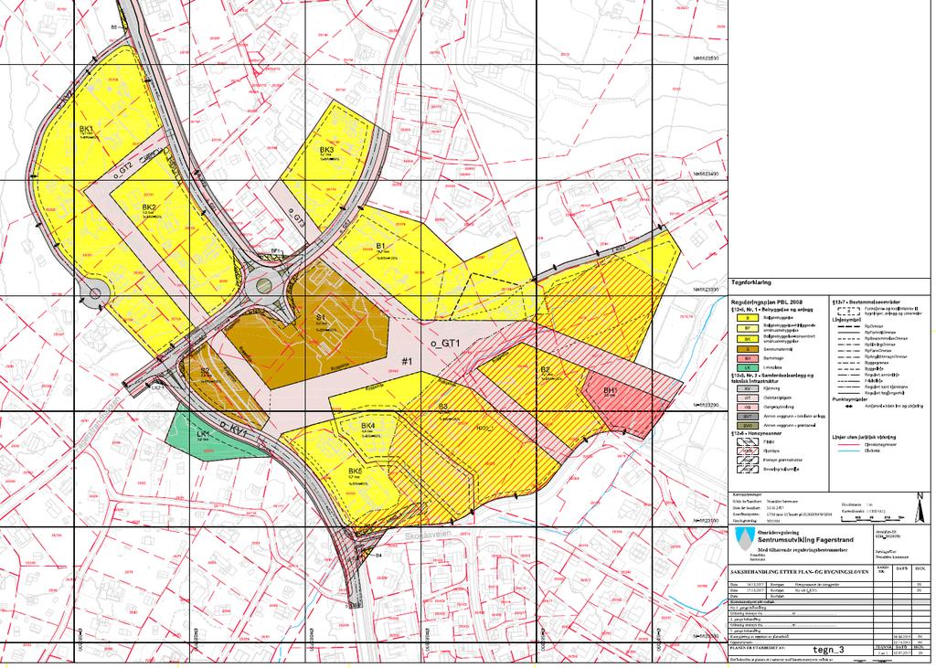 Områdeplan for Fagerstrand sentrum 38 Skoklefall Rådmannen jobber parallelt med rulleringen av kommuneplanen, med områdeplan for Fagerstrand sentrum.