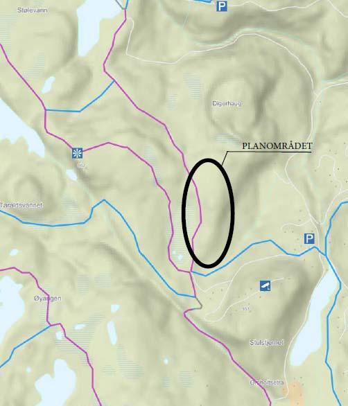 4. VURDERING AV NY FRITIDSBEBYGGELSE Friluftsliv - reiseliv Området kan i dag til by på over 75 km skiløyper som prepareres regelmessig i regi av Skrim Hytteeierforening.