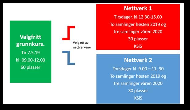 Vi starter opp allerede i mai 2019, med et valgfritt grunnkurs Vi ønsker å gi de språkansvarlige i barnehagene et kompetanseløft gjennom faglig påfyll og refleksjon over praksiserfaringer fra