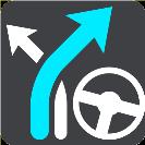 Endre rekkefølgen på stopp Velg denne knappen for å vise stopplisten for gjeldende rute. Deretter kan du forandre rekkefølgen på stoppunkter langs ruten.