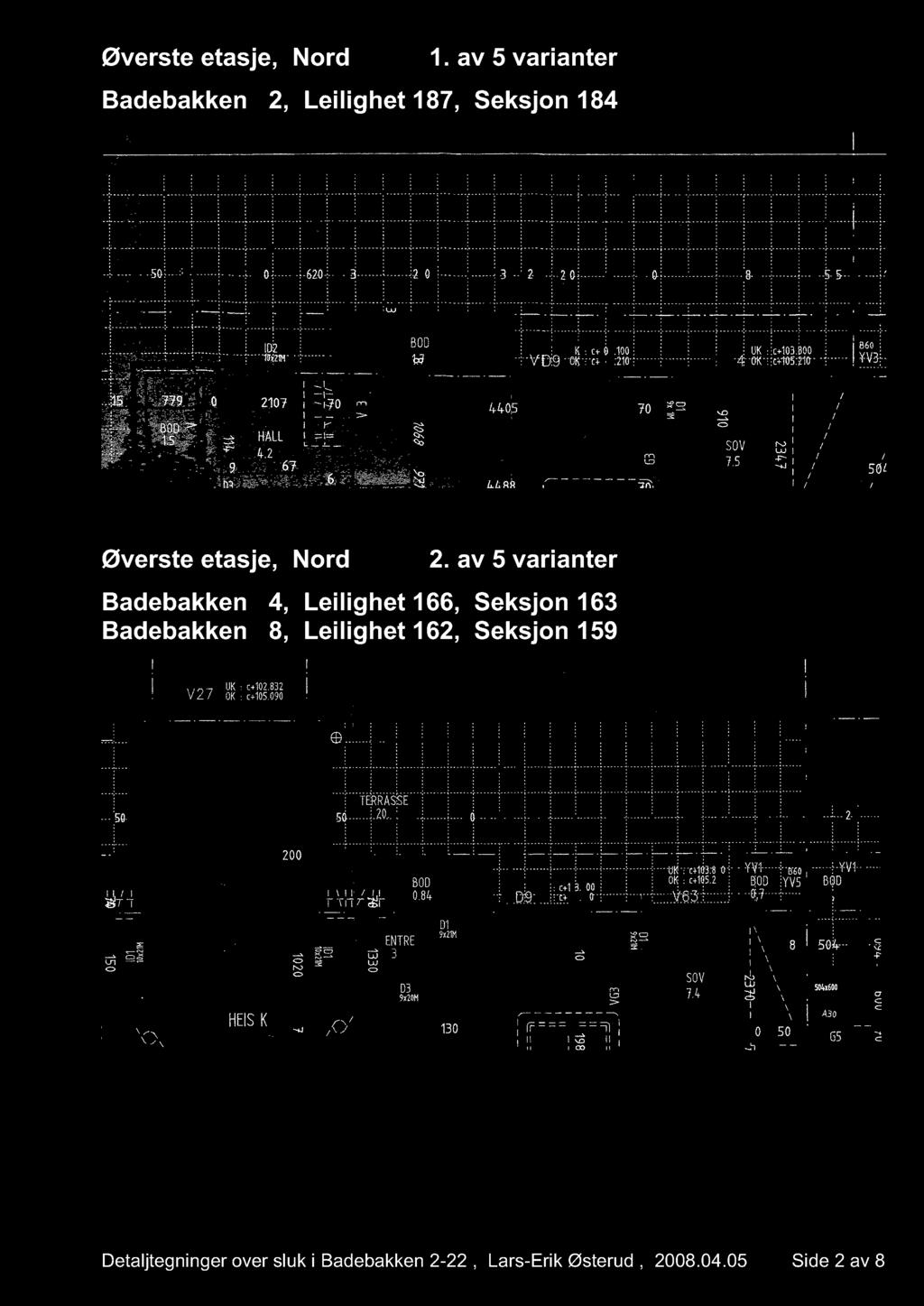 Øverste etasje, Nord 1. av 5 varianter Badebakken 2, Leilighet 187, Seksjon 184-62 3 5 5- +13.8 86 YV3 I / 7 '` >2 I / '.o I <::, I 1 l f'../) i SOV lad 1 1...... i 7.5 --.