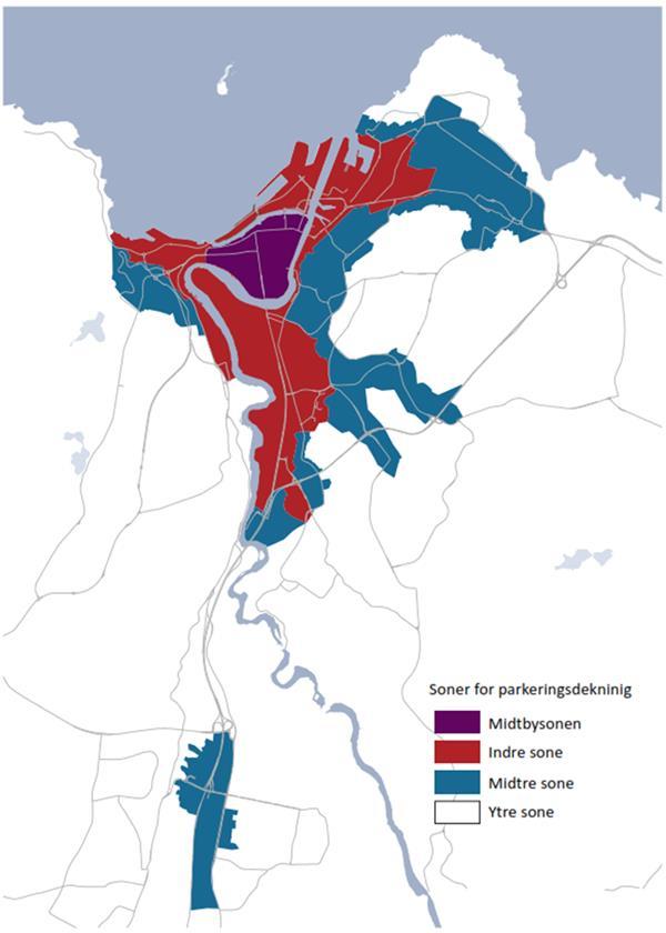 14 3 PARKERING FOR BIL OG SYKKEL 3.1 Mål definert i planprogrammet Områdets nye beboere skal velge å gå, sykle eller benytte kollektivtransport fremfor privatbil.