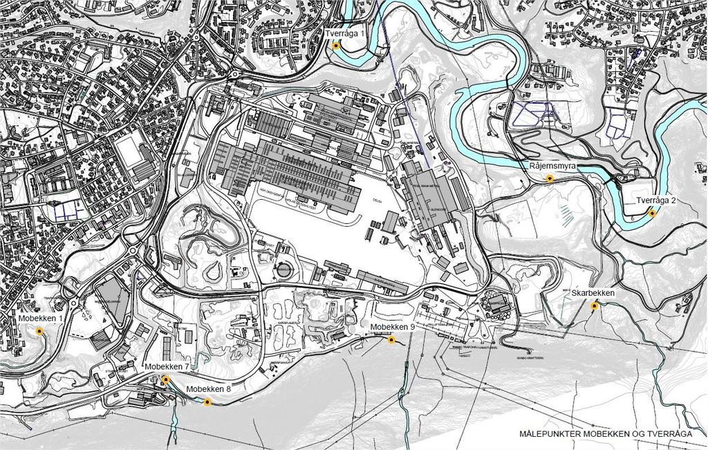 Ordrenummer: 69333 Side 2 av 39 1 Innledning SINTEF Molab har i 217 gjennomført prøvetaking i elver, bekker og sik for overvåkning av resipienter tilknyttet Mo Industripark.