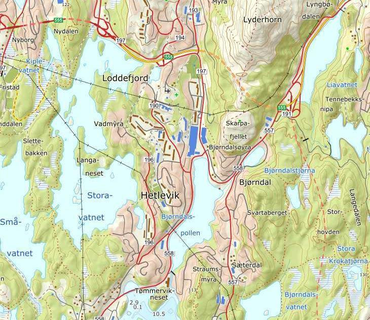 1 Innledning Sweco Norge AS har på oppdrag fra Håne Invest utført vurdering av støy for Bjørndalsbrotet i Bergen kommune i forbindelse med forslag til reguleringsplan for området.