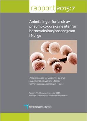 Anbefalinger om vaksinasjon Pneumokokkvaksinasjon av eldre og andre risikogrupper Eldre > 65 år (alle)