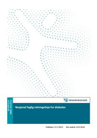 Individuell målsetting HbA1c HbA1c Mål for de fleste omkring 53 mmol/mol (7 %). Hos yngre evt. ned mot 48 mmol/mol (6.5 %) HbA1c 53.