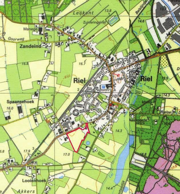 1.1 Aanleiding en doel onderzoek Ontwikkelingsmaatschappij Ruimte voor Ruimte is voornemens circa 64 woningen te realiseren in het plangebied Heisteeg te Riel, gemeente Goirle.