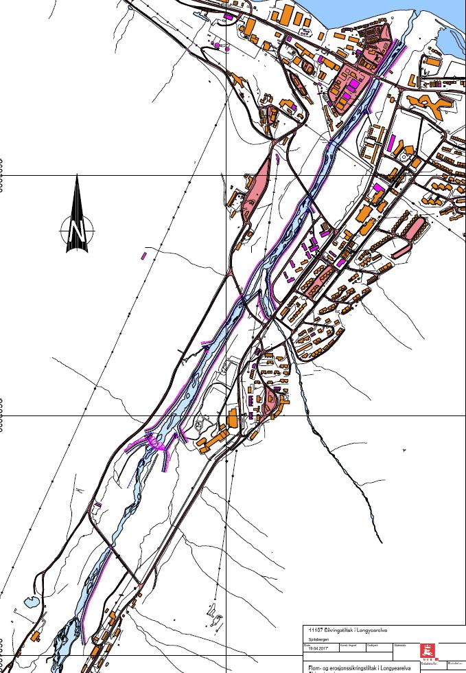 3.3. Forberedende arbeider Adkomstveier ned i elva legges på naturlige avkjøringer fra hovedveier og ned til selve elveløpet.